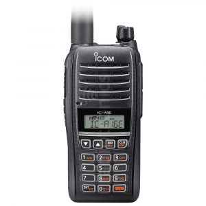 Icom IC-A16E Ground To Air Airband Two Way Radio